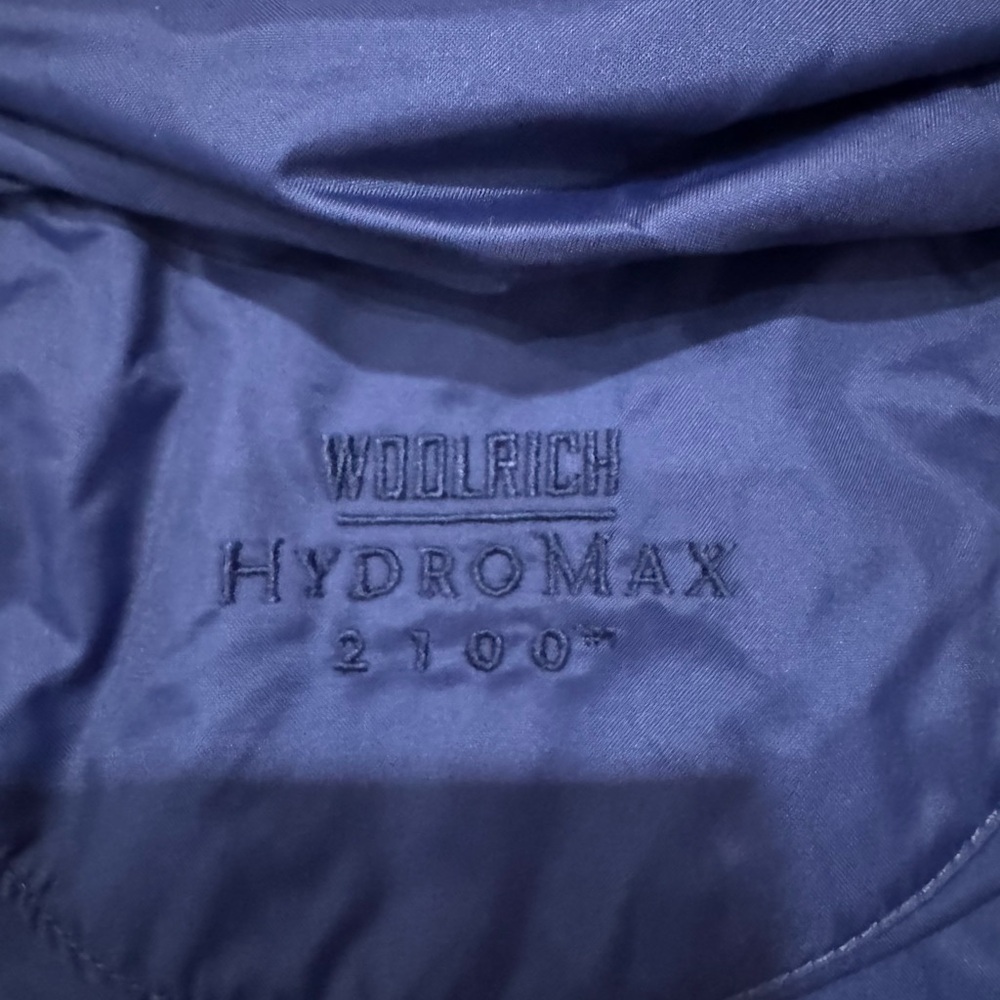 NWT Woolrich Women’s Hydromax 2100 Blue Jacket Size L - Picture 8 of 9